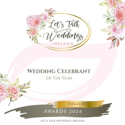 Let's Talk Weddings Ireland Finalist badge